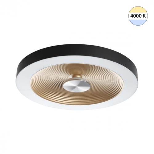 SONEX 7753/25L MITRA LED SN 535 Светильник пластик/белый/черный/золотой LED 25Вт 4000K D400 IP54 QUANTUM