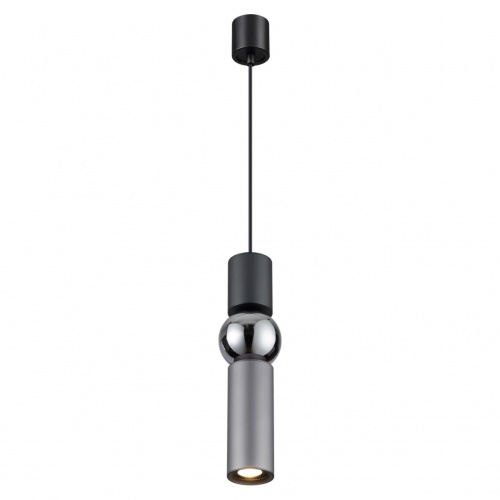 ODEON LIGHT 4070/5L L-VISION ODL19 397 серый/хром Подвес GU10 1*5W SAKRA