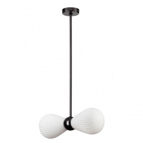 ODEON LIGHT EXCLUSIVE 5418/2 MODERN ODL_EX23 000 черный хром/белый матовый/металл/стекло Подвес E14 2*40W ELICA ODEON LIGHT EXCLUSIVE 5418/2 MODERN ODL_EX23 000 черный хром/белый матовый/металл/стекло Подвес E14 2*40W ELICA