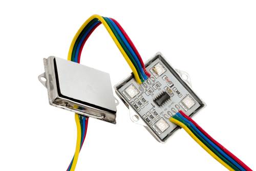 Модуль светодиодый SWG , 4LED, 1,25Вт, 12В, IP65, Цвет: RGB, провод 15см