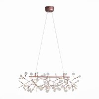 SL379.223.81 Люстра подвесная ST-Luce Медный/Белый LED 81*0,5W 3500K
