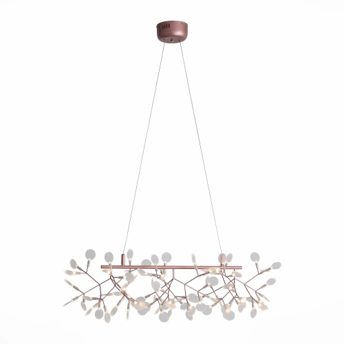 SL379.223.81 Люстра подвесная ST-Luce Медный/Белый LED 81*0,5W 3500K SL379.223.81 Люстра подвесная ST-Luce Медный/Белый LED 81*0,5W 3500K