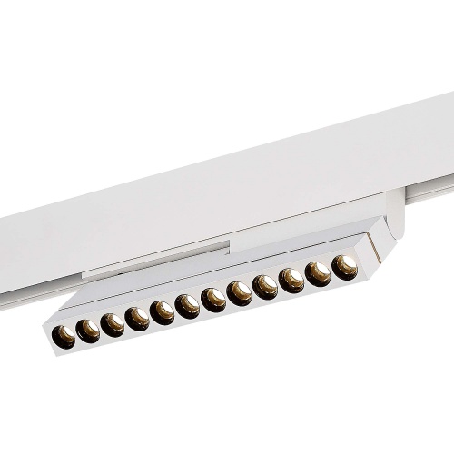 ST805.536.12 Магнитный трековый светильник Белый LED 1*12W 3000K 450Lm Ra>90 36° IP20 L220xW22xH117 48VV ST805.536.12 Магнитный трековый светильник Белый LED 1*12W 3000K 450Lm Ra>90 36° IP20 L220xW22xH117 48VV