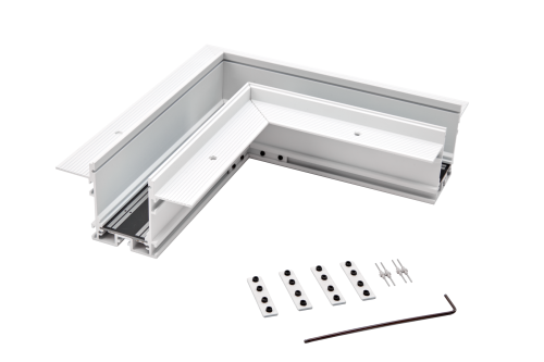 Коннектор угловой потолочный встраиваемый SY Белый Муар SY-601901-RC-CN-1-WHMR- PCB Серебро Коннектор угловой потолочный встраиваемый SY Белый Муар SY-601901-RC-CN-1-WHMR- PCB Серебро