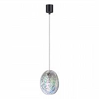 ODEON LIGHT 5039/1 MODERN ODL24 367 черный/перламутровый/металл/стекло Подвес G9 1*40W MUSSELS
