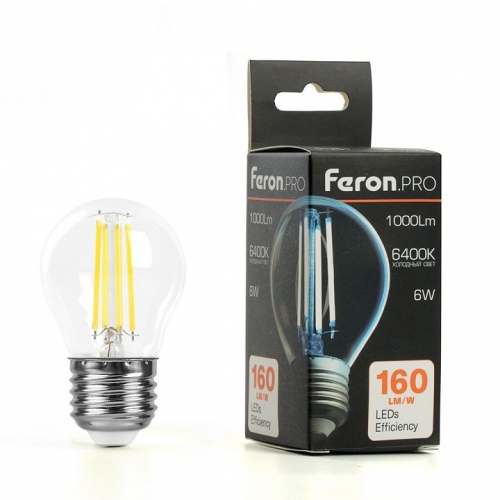 Лампа светодиодная Feron LB-1706 E27 6Вт 6400K 51252 фото 4