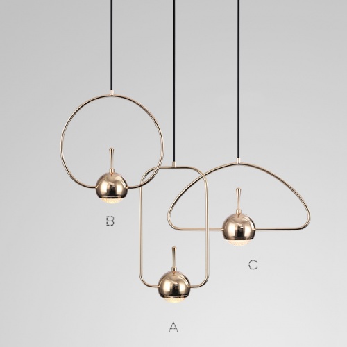 Подвесной светильник NUANCE A Gold фото 8