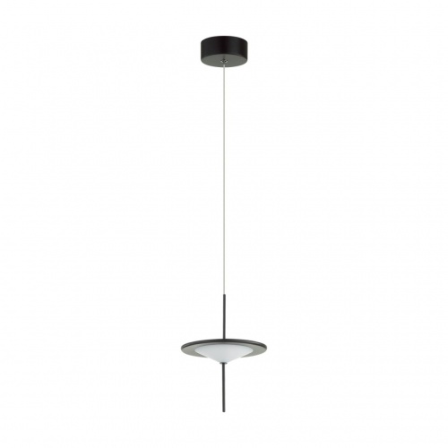 ODEON LIGHT 5012/10L L-VISION ODL23 389 черный/белый матовый металл/акрил Подвес LED 10W 3000K STEKA