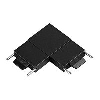 NOVOTECH 135267 SHINO NT24 109 черный Соединитель с токопроводом "L" для низковольтного шинопровода IP20 24V EASY