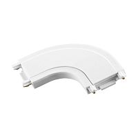 NOVOTECH 135208 SHINO NT23 176 белый Соединитель с токопроводом "L" для низковольтного шинопровода IP20 48V SMAL