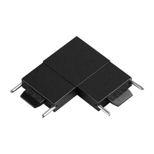 NOVOTECH 135267 SHINO NT24 109 черный Соединитель с токопроводом "L" для низковольтного шинопровода IP20 24V EASY