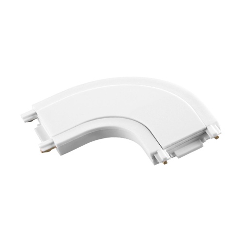 NOVOTECH 135208 SHINO NT23 176 белый Соединитель с токопроводом "L" для низковольтного шинопровода IP20 48V SMAL