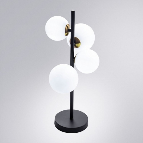 Декоративная настольная лампа Arte Lamp GEMINI A2243LT-4BK фото 2 Декоративная настольная лампа Arte Lamp GEMINI A2243LT-4BK фото 2