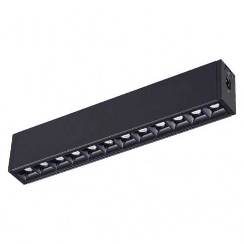 358097 OVER NT19 142 черный Светильник Троффер IP20 LED 4000K 12W 24V RATIO 358097 OVER NT19 142 черный Светильник Троффер IP20 LED 4000K 12W 24V RATIO