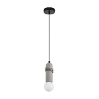 LUMION 8365/1A ECO LN26 330 черный/серый, металл/бетон Подвес E27 LED 10W 220V TESLA