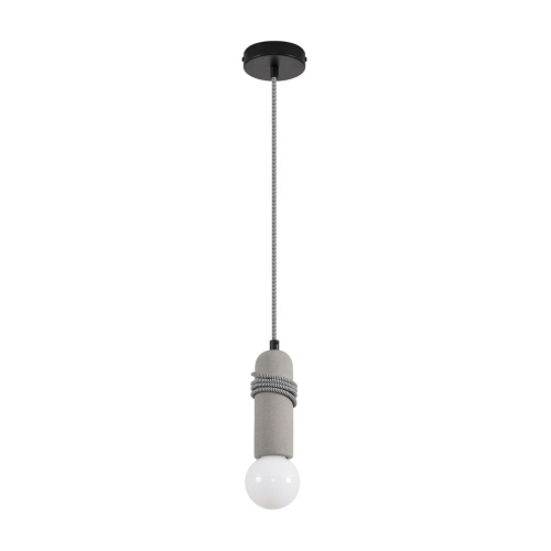 LUMION 8365/1A ECO LN26 330 черный/серый, металл/бетон Подвес E27 LED 10W 220V TESLA