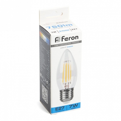 Лампа светодиодная Feron LB-66 E27 7Вт 6400K 38272 фото 6