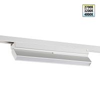 NOVOTECH 359752 PORT NT25 238 белый Светильник однофазный двухжильный трековый с переключ. цв. температуры IP20 LED 18W 180-265V 2700К/3200К/4000К EOS