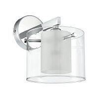 LUMION 8261/1W MODERNI LN26 135 металл/стекло, хром/прозрачный Бра E14 1*40W 220V VERDI