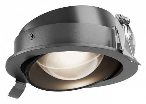 Встраиваемый светильник Maytoni Technical Lens DL105-12W4K-B Встраиваемый светильник Maytoni Technical Lens DL105-12W4K-B
