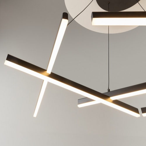Подвесная люстра Maytoni Line MOD016PL-L80BK фото 8