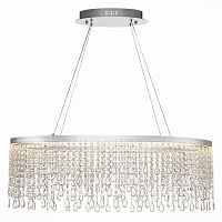 SL6201.103.37 Люстра подвесная ST-Luce Серебристый/Прозрачный LED 1*37W 3000K/4000K/6000K