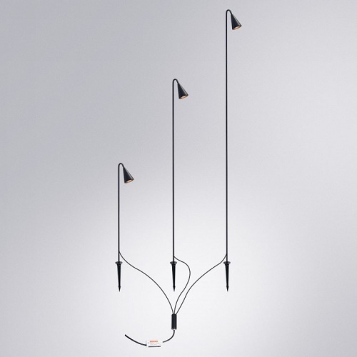 Грунтовый светильник Arte Lamp MULIPHEIN A1084PA-3BK фото 2 Грунтовый светильник Arte Lamp MULIPHEIN A1084PA-3BK фото 2