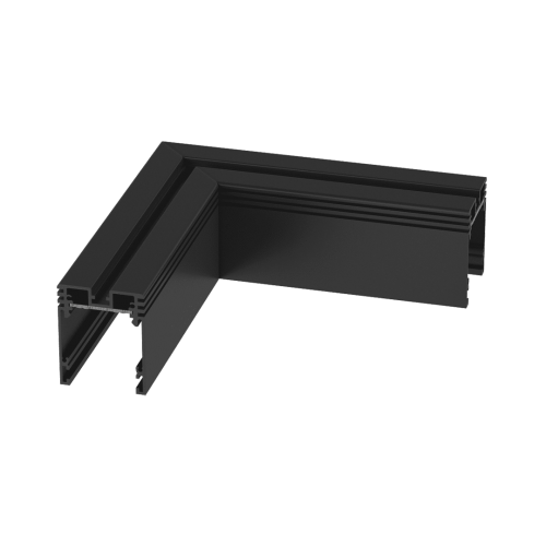 Коннектор угловой потолочный SY Черный Муар SY-601901-CN-BLMR-PCB Серебро
