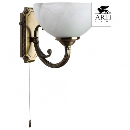 Бра Arte Lamp WINDSOR A3777AP-1AB фото 2 Бра Arte Lamp WINDSOR A3777AP-1AB фото 2