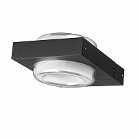 ODEON LIGHT 6654/6WL NATURE ODL24 000 черный/металл Уличный настенный светильник IP54 LED 6W 4000K AC85-265V VART