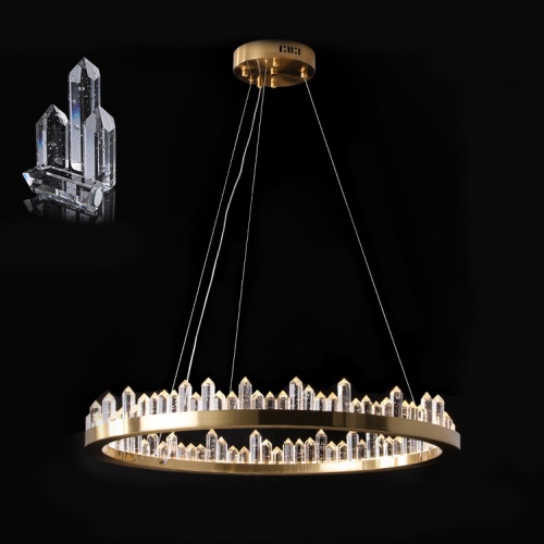 Подвесная люстра QUARTZ LUX B D80 фото 2 Подвесная люстра QUARTZ LUX B D80 фото 2