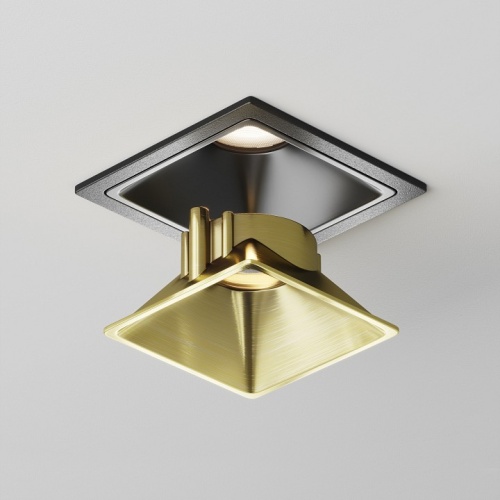 Рамка на 1 светильник Maytoni Technical Ring Ring8-10W-SQ-BS фото 2