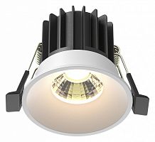 Встраиваемый светильник Maytoni Technical Round DL058-7W3K-W
