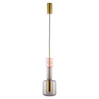 LUMION 6504/1 SUSPENTIONI LN26 385 бронза, розовый, серый Подвес GU10 50W 220V VERONA