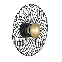 LUMION 8379/8WL LEDIO LN26 299 черный, металл/акрил Бра LED 8W 3000K 220V CAMOMILE