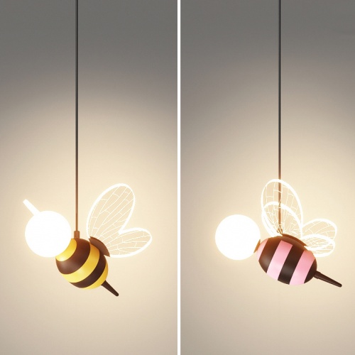 Подвесной светильник BEE Yellow фото 9