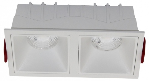Встраиваемый светильник Maytoni Technical Alfa DL043-02-15W4K-D-SQ-W