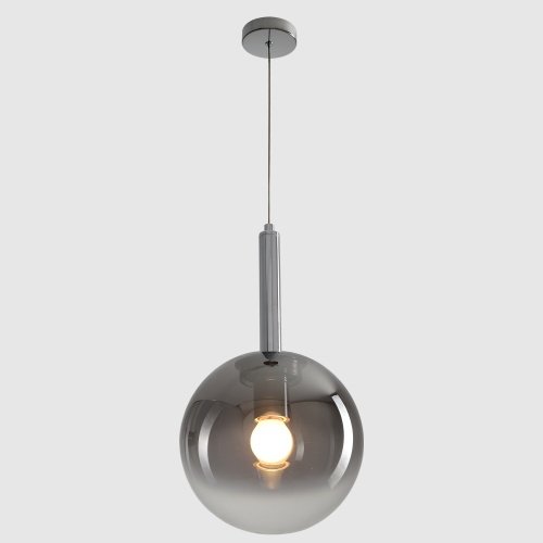 Светильник подвесной Crystal Lux ECLIPSE SP1 D200 CHROME фото 4