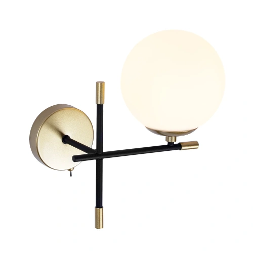 Бра Arte Lamp ARKAB A2225AP-1BK Бра Arte Lamp ARKAB A2225AP-1BK