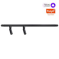 NOVOTECH 359374 KONST NT24 044 черный Светильник диммир. со сменой цв. температ. (управл. - пульт ДУ или прилож. Smart Life) IP20 LED 10W 48V 3000-6000К GLAT