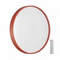 SONEX 7744/DL COLOR SN 127 Светильник светодиодный потолочный пластик/белый/красный LED 48Вт 3000-6000К D380 IP43 пульт ДУ MAVIC