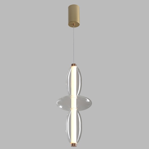 Светильник подвесной Crystal Lux QUASAR SP14W LED TRANSPARENT фото 5