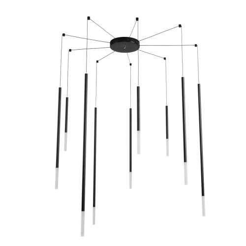 LUMION 8400/27L LEDIO LN26 000 черный/белый, металл/акрил Люстра LED 27W 3000K 220V STICK