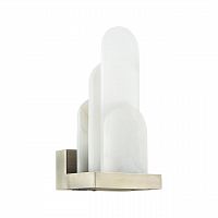ODEON LIGHT EXCLUSIVE 5437/12WL HIGHTECH ODL_EX25 081 бронзовый брашинг/металл/смола под алебастр/акрил Настенный светильник LED 12W 3000K 1489Лм FOROS