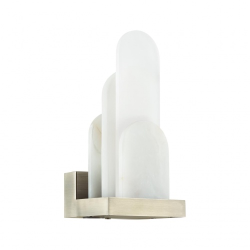 ODEON LIGHT EXCLUSIVE 5437/12WL HIGHTECH ODL_EX25 081 бронзовый брашинг/металл/смола под алебастр/акрил Настенный светильник LED 12W 3000K 1489Лм FOROS