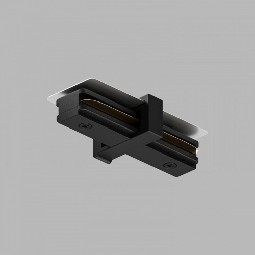 Соединитель линейный для треков Denkirs DK Track Black TR1101-BK фото 2 Соединитель линейный для треков Denkirs DK Track Black TR1101-BK фото 2