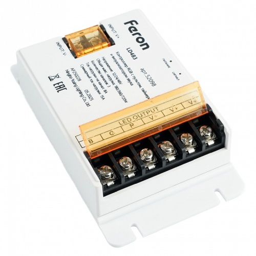 Контроллер-регулятор цвета RGB с пультом ДУ Feron LD483 52098 фото 5