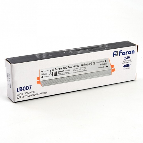 Блок питания Feron lb007 48055 фото 3 Блок питания Feron lb007 48055 фото 3