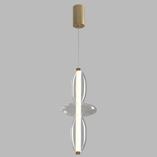 Светильник подвесной Crystal Lux QUASAR SP14W LED TRANSPARENT фото 3