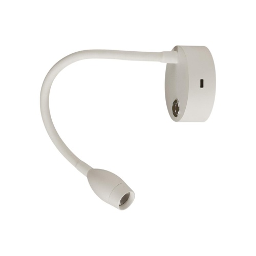 LUMION 6542/3WL LEDIO LN23 000 белый Бра LED 3W 3000/4000/7000K 220V YUTO